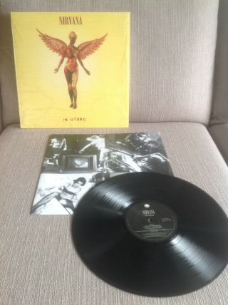 Nirvana “in Utero” Lp Vinyl Reissue Obviously