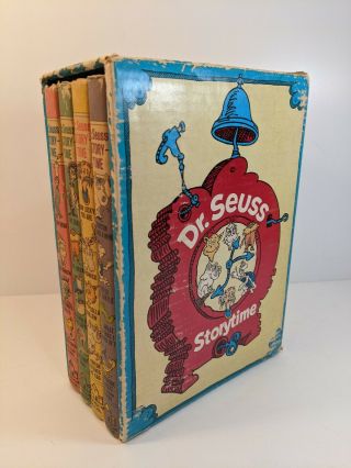 Vintage Dr.  Seuss Storytime Complete 4 Volume Box Set 1974 Random House 2