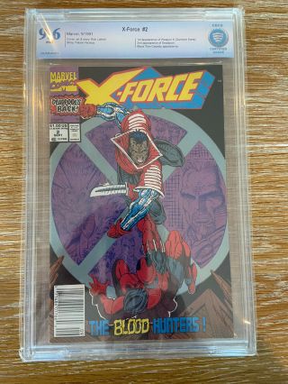 X - Force 2 Vol 1 (1991),  Cbcs 9.  6,  White Pages 2nd Appearance Of Deadpool