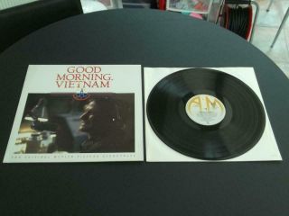 Good Morning Vietnam 1988 Uk Press 12 " Vinyl Record Soundtrack Lp Ex/ex