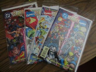 Dc Vs Marvel Comics Complete Series Full Run 1 2 3 4 Fine