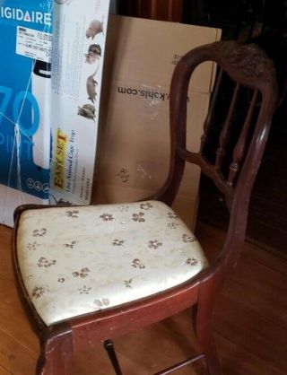 Set of 5 Antique/Vintage Dining Room or Parlor Chairs 3
