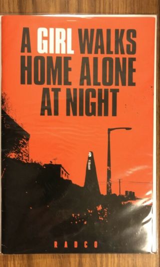 A Girl Walks Home Alone At Night - 1 (2014,  Radco,  Ana Lily Amirpour) Rare Oop