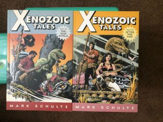 Xenozoic Tales Vol.  1 The World And Vol.  2 After The End Dark Horse