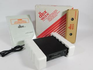 Dbx 163x Vintage Over Easy Compressor Limiter W/ Box,  Accessories