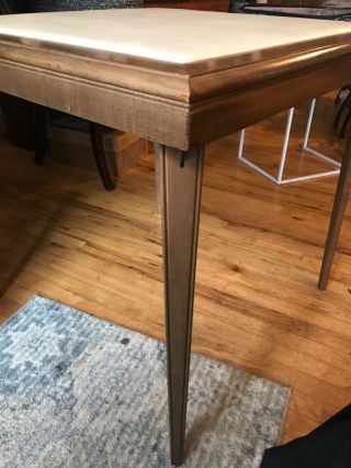 Stakmore Vintage Mid Century Folding Portable Card Table c 1960s 3