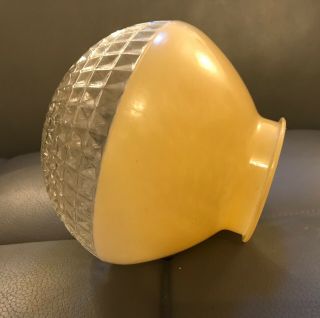 Early To Mid Century Art Deco Glass Table Or Ceiling Lamp Shade