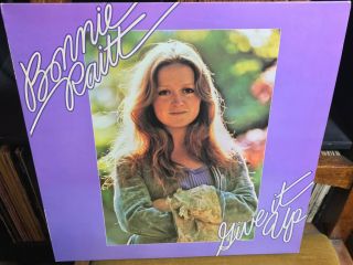 Bonnie Raitt Give It Up 1976 Uk Warner Bros Reissue Vinyl Lp