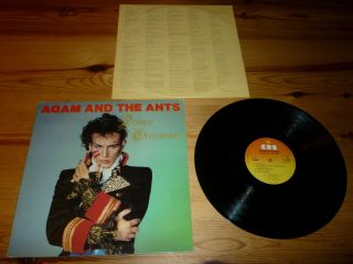 Adam & The Ants - Prince Charming Gatefold Vinyl Lp Record 33rpm Ex / Near
