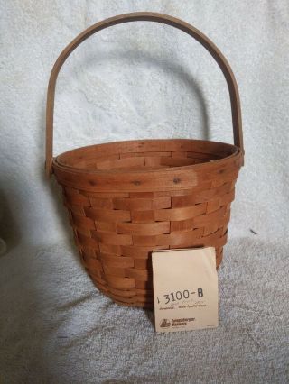 Longaberger Medium Fruit Basket - Vintage 1988