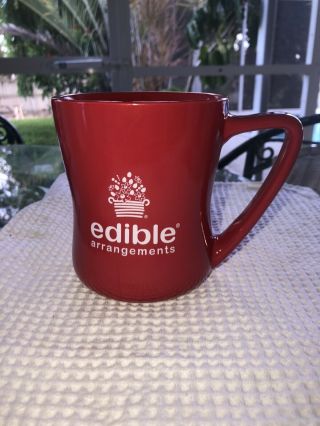 Collectible Edible Arrangements Large Red Coffee/tea Mug Cup