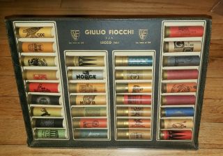 Vintage Giulio Fiocchi Salesman Sample Bullet Store Display 1950 
