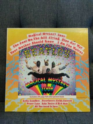 The Beatles " Magical Mystery Tour " Lp 1967 Capitol W/photo Booklet Smal - 2835 Vg,