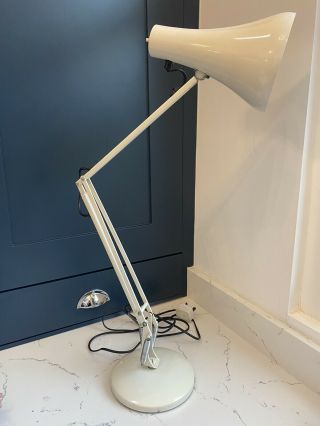 Anglepoise Model 90 Vintage Desk Lamp In Creamy / White