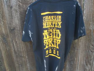 Charlie Murphy Acid Trip Tour Vintage T - Shirt Chappelle 