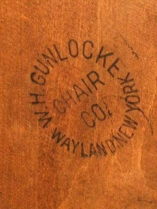 Vintage C.  1920s W.  H.  Gunlocke Chair Company Child 