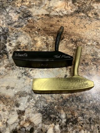 Tad Moore Vintage Milled Putter Head T - M2 The Putter Maxfli Sweet Rare