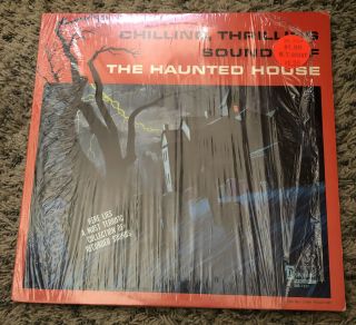 1964 Walt Disney Chilling,  Thrilling Sounds Of The Haunted House Lp Dq - 1257