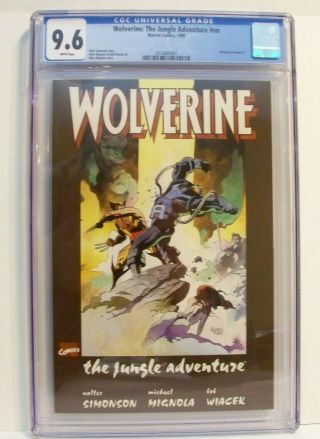 Wolverine: The Jungle Adventure Marvel 1990 Mignola & Wiacek Art Cgc Graded 9.  6