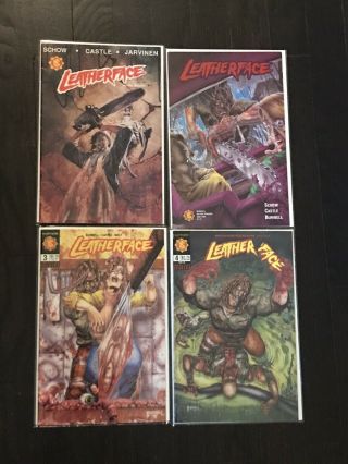Leatherface 1 2 3 4 Complete Set Northstar Comics Texas Chainsaw Massacre