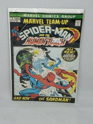 Marvel Comics Marvel Team - Up 1 Featuring Spider - Man And The Human Torch