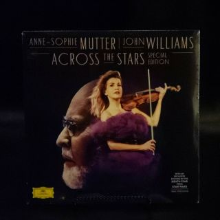 Anne - Sophie Mutter,  John Williams ‎– Across The Stars,  Vinyl,  Lp,  45 Rpm,  Etche