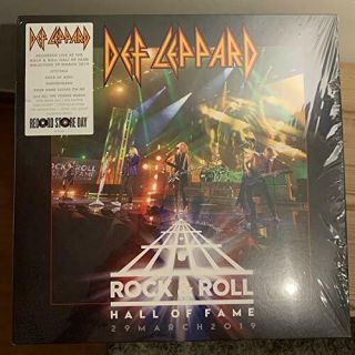 Def Leppard Rock And Roll Hall Of Fame Live Lp Vinyl Rsd 2020