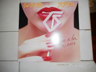 Vintage Twisted Sister " Love Is For Suckers " Album In Ex.