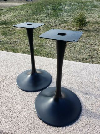 Pair Vintage Bose 901 Series 1 Or 2 Speaker Tulip Stands