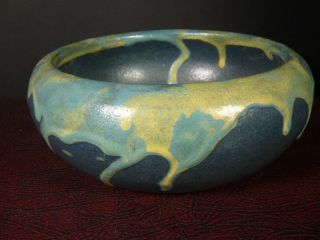Vintage Paul Revere Pottery/seg Art Pottery Bowl - Signed