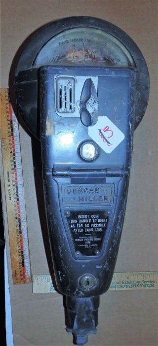 Vintage Duncan Parking Meter - Two Hour - Steampunk - 3