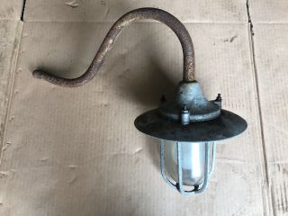 Vintage Coughtrie Swan Neck Outside Wall Mounted Light