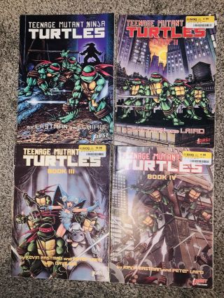 Graphic Novel Teenage Mutant Ninja Turtles Book 1 - 4