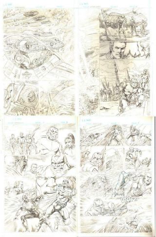 Robb Phipps Unpublished Art Star Guard 4 Pages