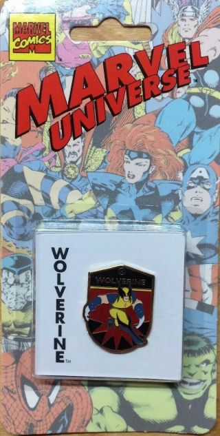 Vintage Marvel Universe Pin Series 1 Complete 12 Pin Collectible Set