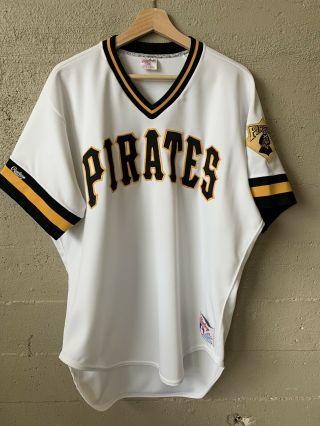 Vintage 80s Pittsburgh Pirates Rawlings Jersey Sz.  46