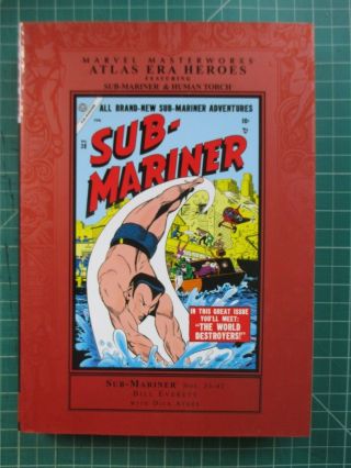 Marvel Masterworks Atlas Era Heroes Vol 3 Hc Unread True 1st Print Oop