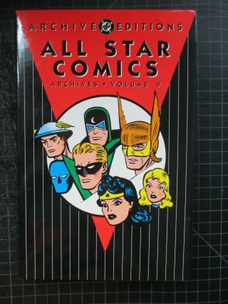 Dc Archives All Star Comics Vol 9 Hc Unread True 1st Print Jsa Ultra Rare