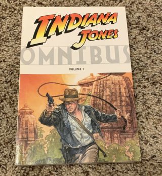 Indiana Jones Omnibus Vol 1 Tpb Extremely Rare Oop Dark Horse