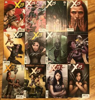 X - 23 Volume 4 (2018 - 2019) – Issues 1 - 12 – Complete Series – Nm