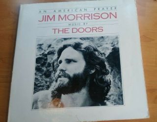 Jim Morrison & Doors: An American Prayer Lp With Gate Booklet 1978 Elektra