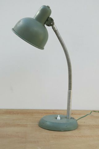 Vintage Mid Century 1950s French Industrial Desk/table Lamp