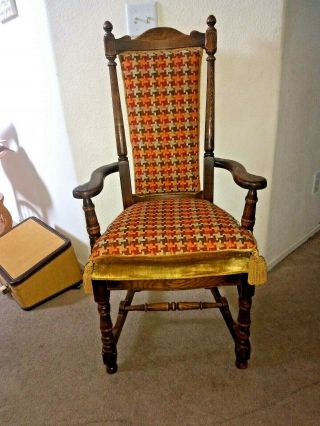 Vintage Jamestown Lounge Arm Chair Upholstered 70s Style