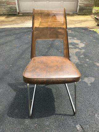 (rare) Vintage Mid - Century Modern Daystrom Dining Chair