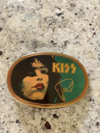 1977 Kiss Aucoin Paul Stanley Solo Belt Buckle Vintage Pacifica