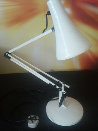 Vintage Herbert Terry Cream /white Anglepoise Lamp Model 90 Classic Retro Light