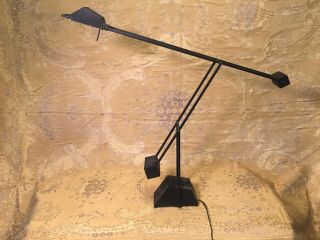 Vintage Post Modern 1980s Halogen Desk Lamp Memphis Sottsass Panton Sonneman