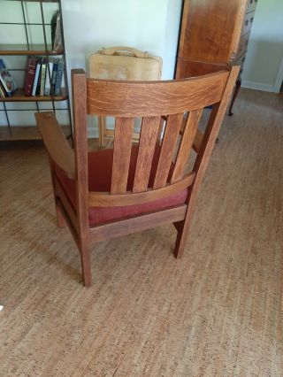 Chair JM Young - Stickley Mission Arts and Crafts 2