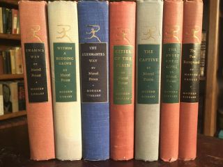 Remembrance Of Things Past (in Search Of Lost Time) Marcel Proust Hardcover Set