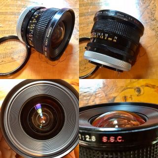 Vintage Canon Fd 20mm F/2.  8 S.  S.  C Ultra Wide Angle Lens.